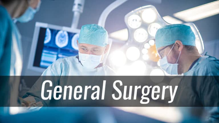 General Surgery Subspecialties Treatment